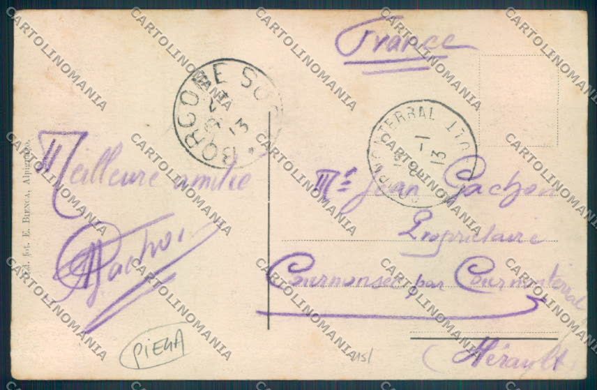 Torino Borgone Susa PIEGA cartolina ZT0665 – retro