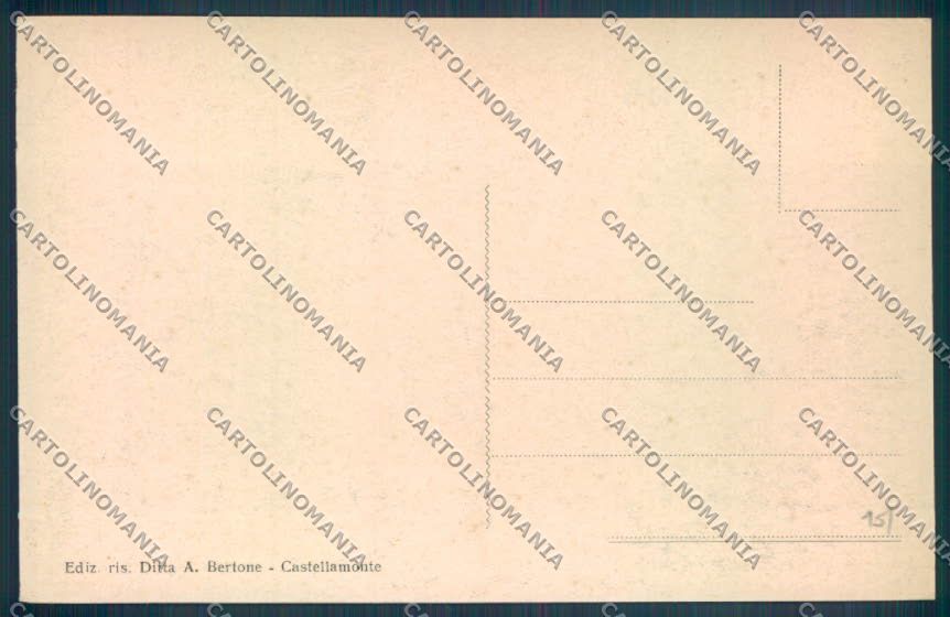 Torino Castellamonte cartolina ZT0712 – retro