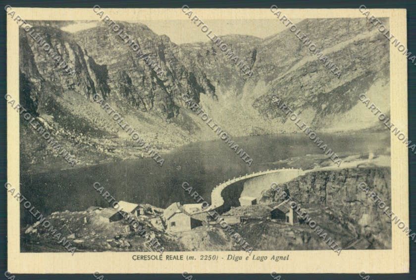 Torino Ceresole Reale Diga cartolina ZT0731 – fronte