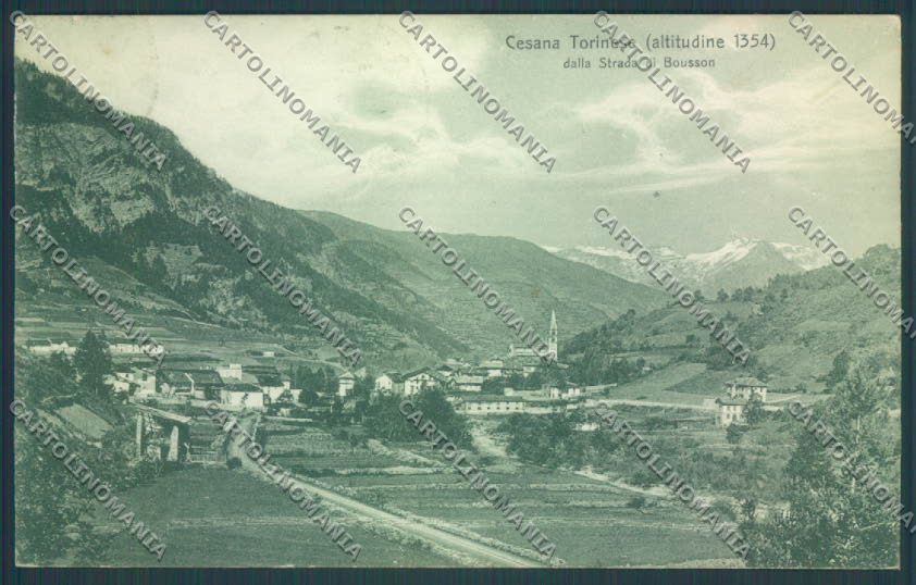 Torino Cesana Torinese Genta cartolina ZT0741 – fronte