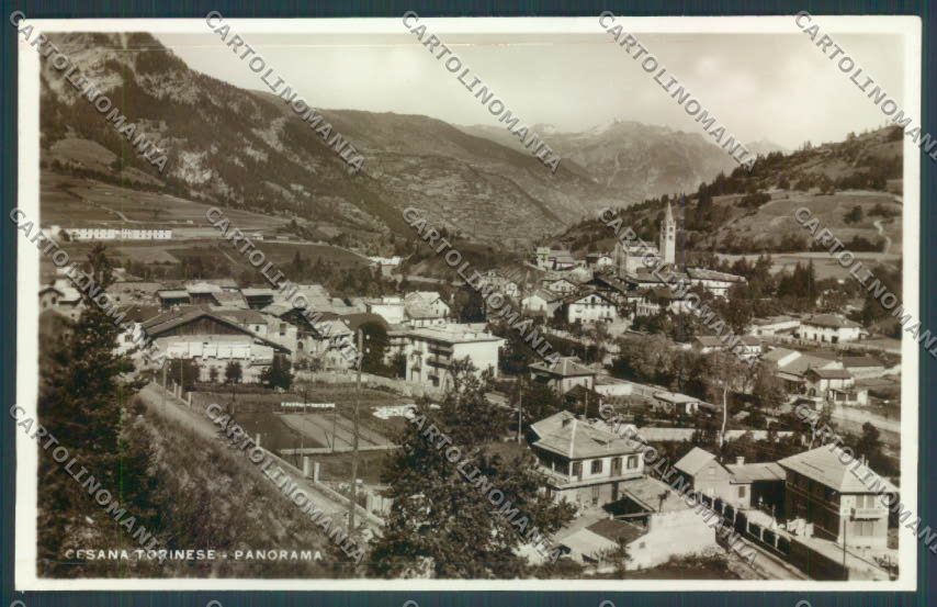 Torino Cesana Torinese ABRASA Foto cartolina ZT0743 – fronte