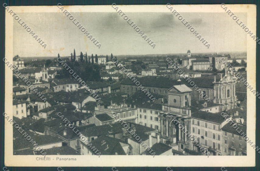 Torino Chieri MACCHIA PIEGA cartolina ZT0769 – fronte