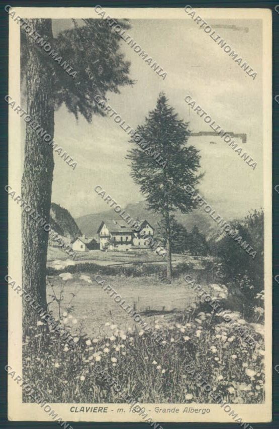 Torino Claviere PIEGATA cartolina ZT0812 – fronte