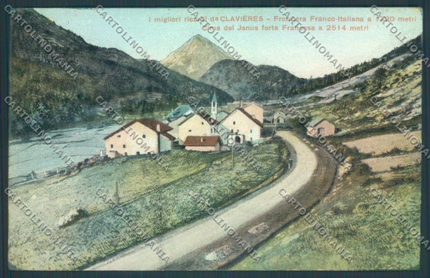 Torino Claviere cartolina ZT0817 – fronte