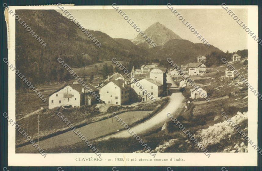 Torino Claviere cartolina ZT0825 – fronte