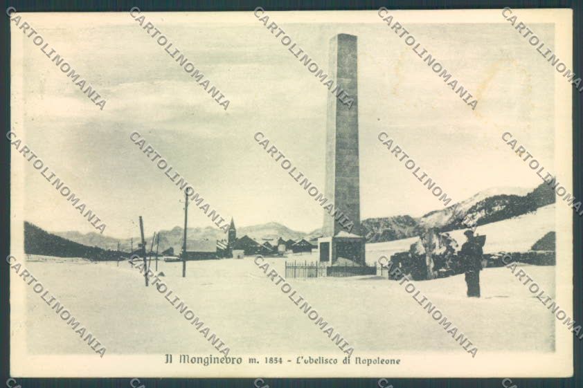 Torino Claviere Monginevro Napoleone cartolina ZT0826 – fronte