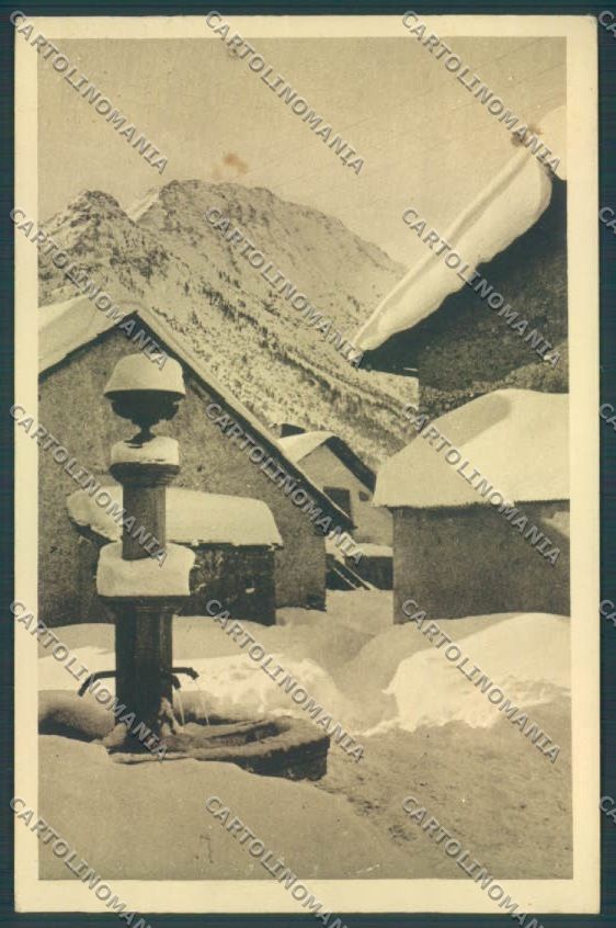 Torino Claviere Monginevro Nevicata cartolina ZT0828 – fronte