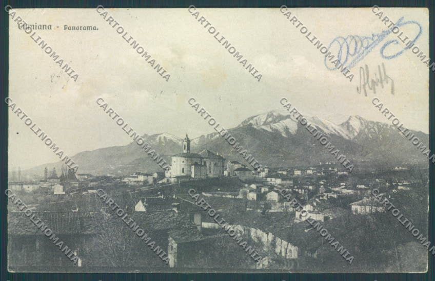 Torino Cumiana PIEGHE cartolina ZT0837 – fronte
