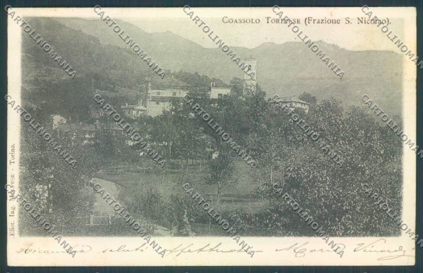 Torino Coassolo Torinese cartolina ZT0861 – fronte