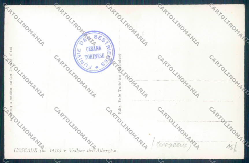 Torino Fenestrelle Foto cartolina ZT0883 – retro