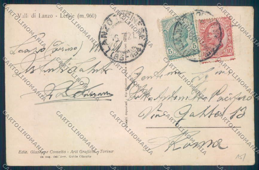 Torino Lemie Foto cartolina ZT0912 – retro
