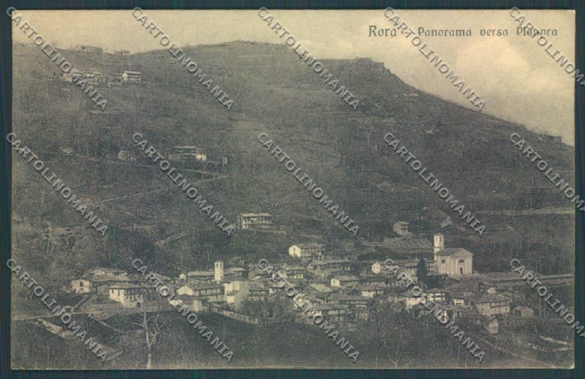 Torino Rorà PIEGHINA cartolina ZT0918 – fronte