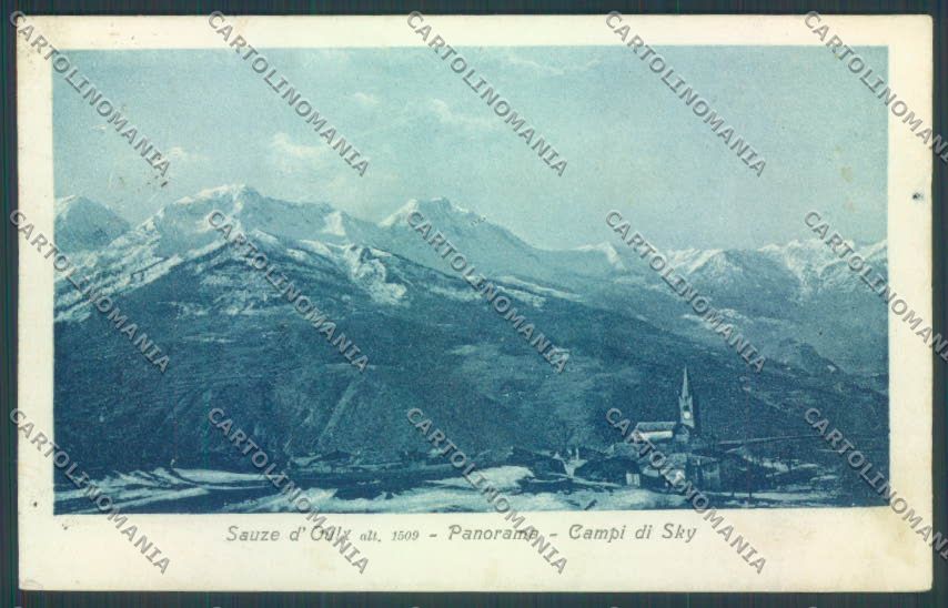 Torino Oulx SCOLLATA ABRASA cartolina ZT0922 – fronte