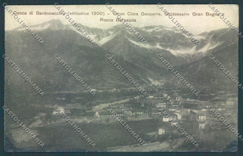Torino Bardonecchia Genta MACCHIE INCHIOSTRO cartolina ZT0961 – fronte