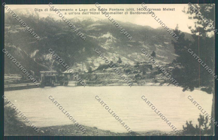 Torino Bardonecchia Diga Genta cartolina ZT0980 – fronte
