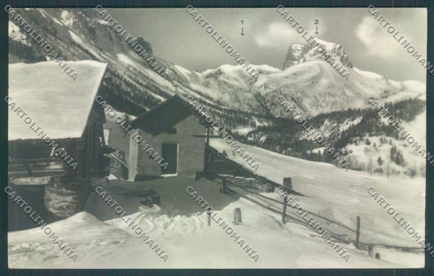 Torino Bardonecchia Nevicata Foto cartolina ZT0994 – fronte