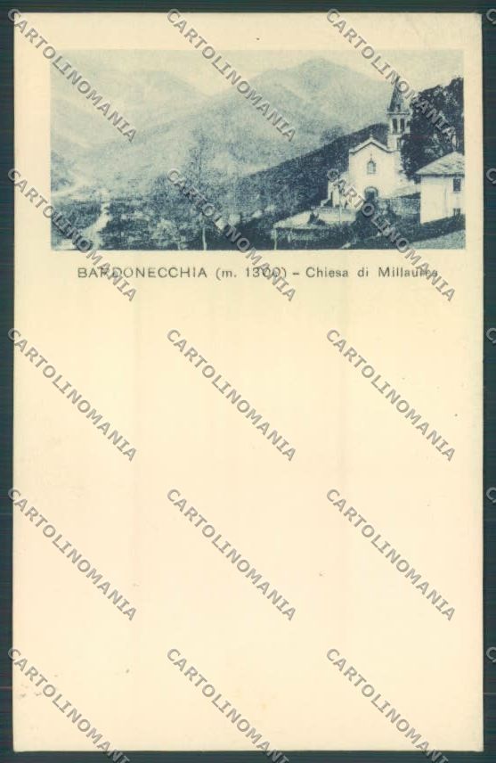 Torino Bardonecchia PIEGHINE cartolina ZT0995 – fronte