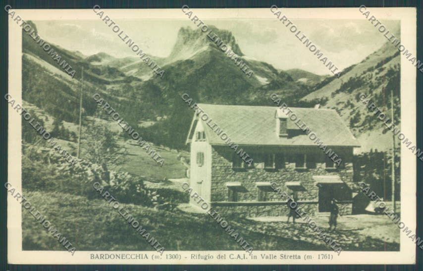 Torino Bardonecchia Rifugio CAI cartolina ZT0996 – fronte