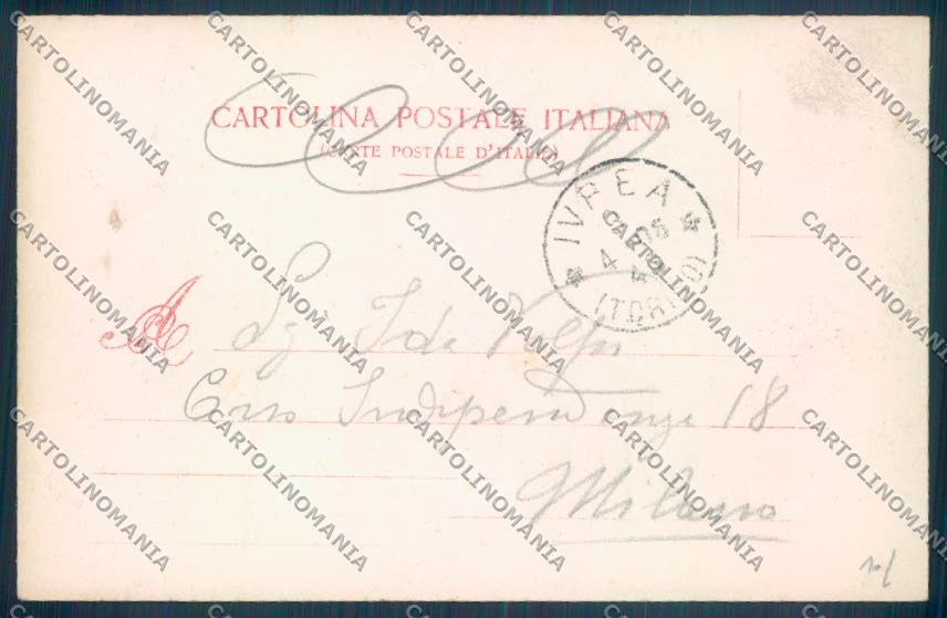 Torino Ivrea cartolina ZT1002 – retro