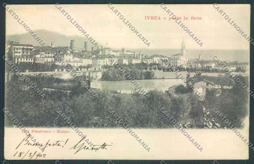 Torino Ivrea cartolina ZT1009 – fronte