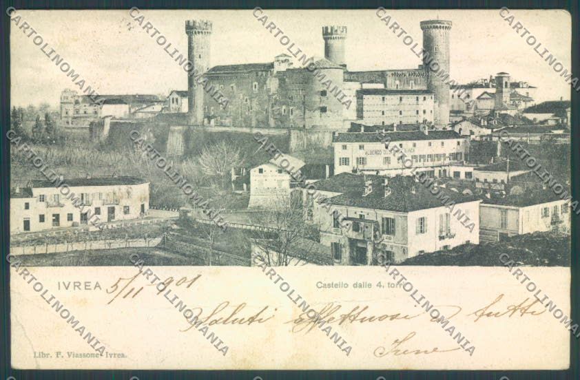 Torino Ivrea PIEGHE cartolina ZT1036 – fronte
