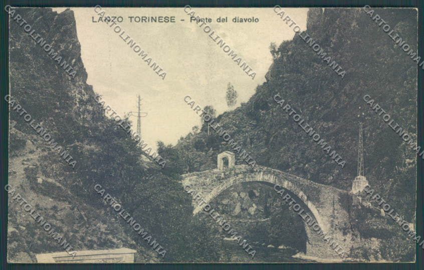 Torino Lanzo Torinese cartolina ZT1061 – fronte