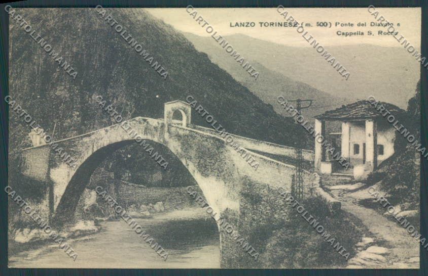 Torino Lanzo Torinese cartolina ZT1069 – fronte