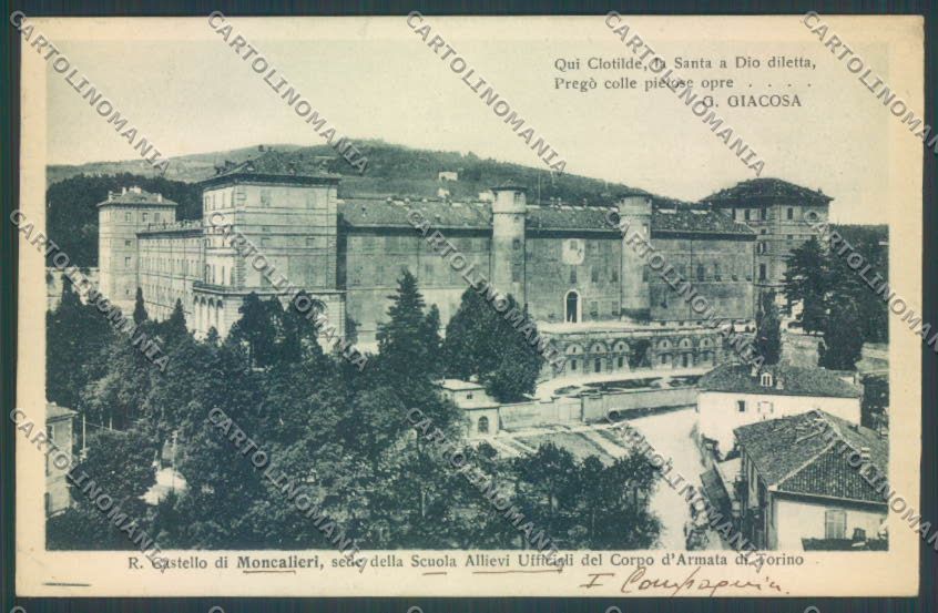 Torino Moncalieri Caserma cartolina ZT1110 – fronte