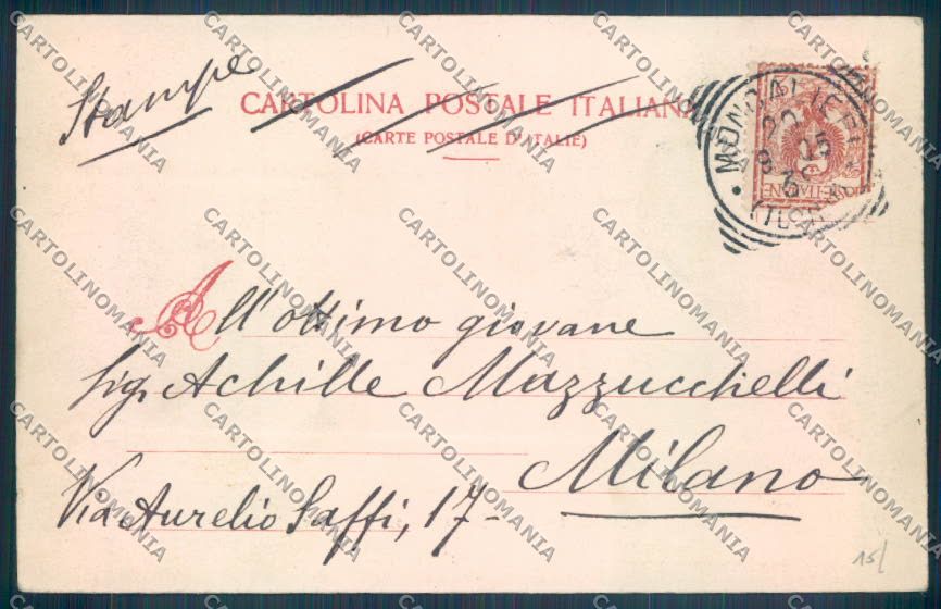Torino Moncalieri cartolina ZT1127 – retro