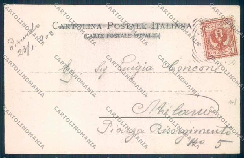 Torino Pinerolo cartolina ZT1154 – retro