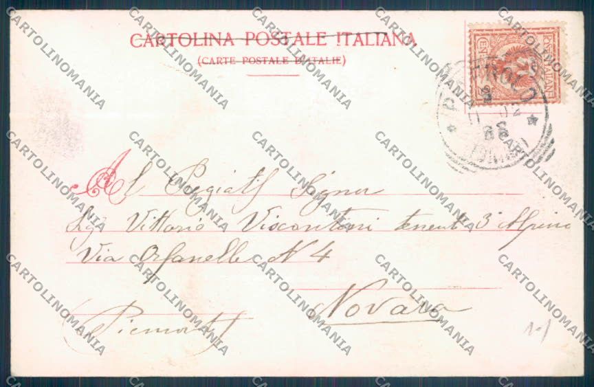 Torino Pinerolo cartolina ZT1161 – retro