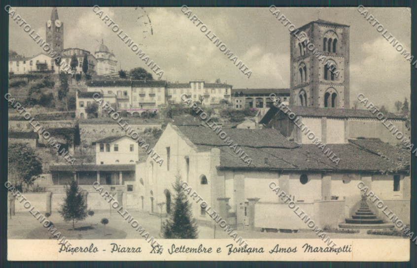 Torino Pinerolo ABRASA PIEGHINE cartolina ZT1163 – fronte