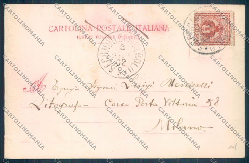 Torino Pinerolo cartolina ZT1167 – retro