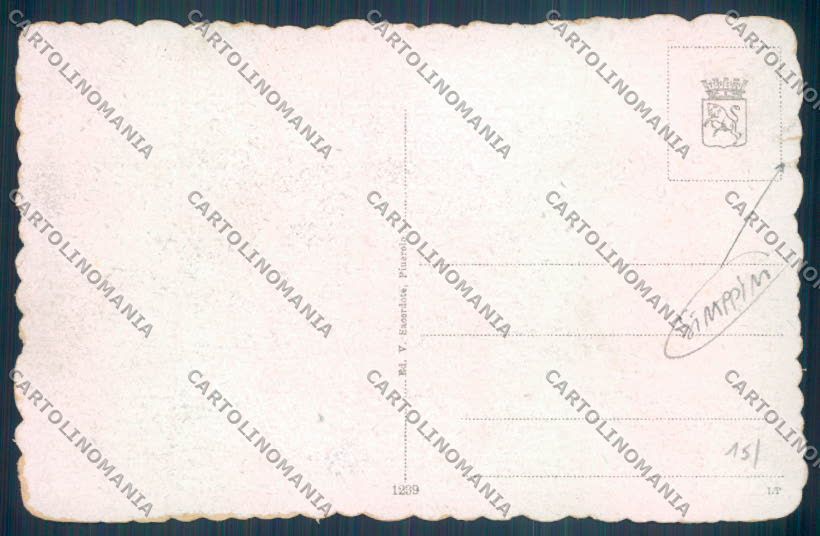 Torino Pinerolo STRAPPINI cartolina ZT1184 – retro