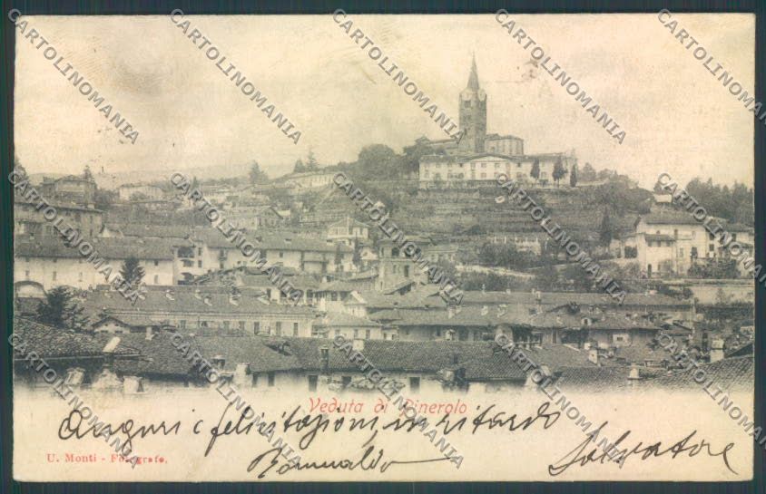Torino Pinerolo cartolina ZT1185 – fronte