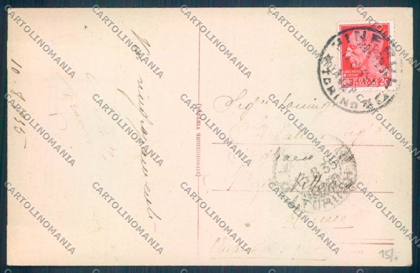 Torino Pinerolo cartolina ZT1187 – retro