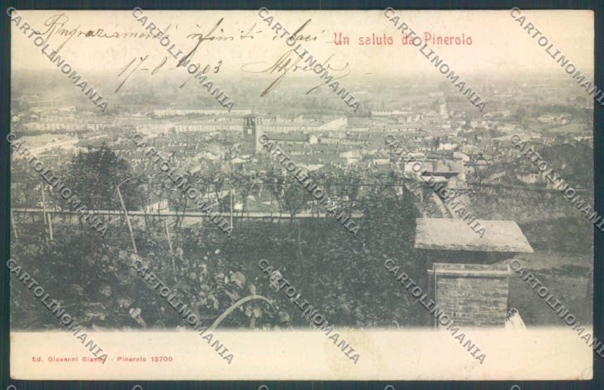 Torino Pinerolo cartolina ZT1197 – fronte