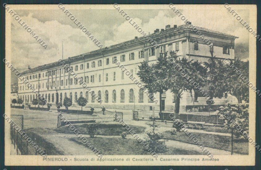 Torino Pinerolo Caserma cartolina ZT1199 – fronte