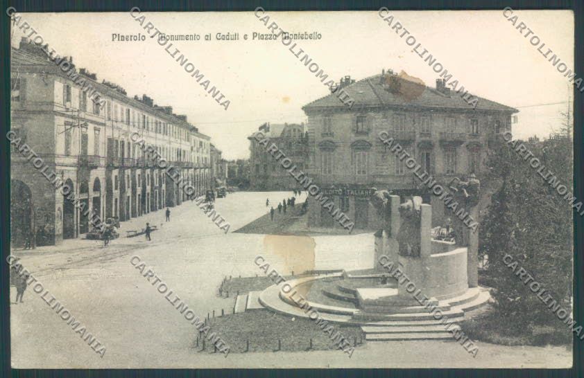 Torino Pinerolo MACCHIA cartolina ZT1207 – fronte