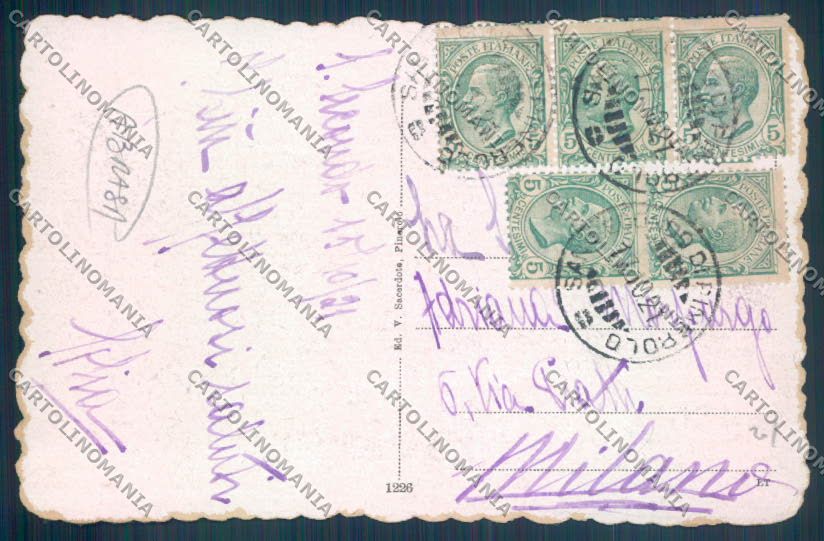 Torino Pinerolo ABRASA cartolina ZT1213 – retro