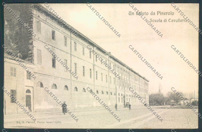 Torino Pinerolo Caserma cartolina ZT1216 – fronte