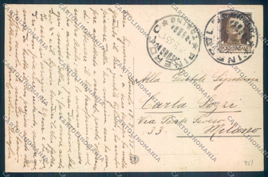 Torino Pinerolo cartolina ZT1218 – retro