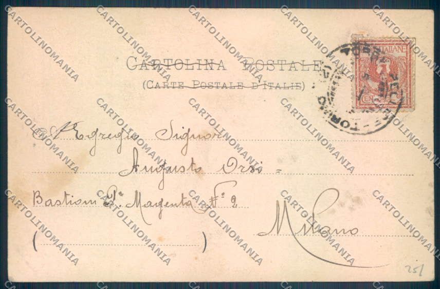 Torino Pinerolo cartolina ZT1219 – retro