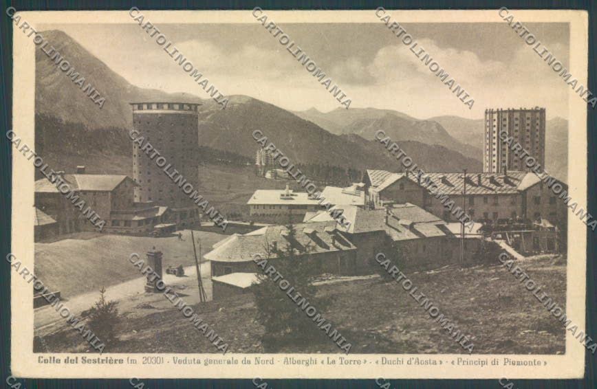 Torino Sestriere PIEGHINE cartolina ZT1231 – fronte