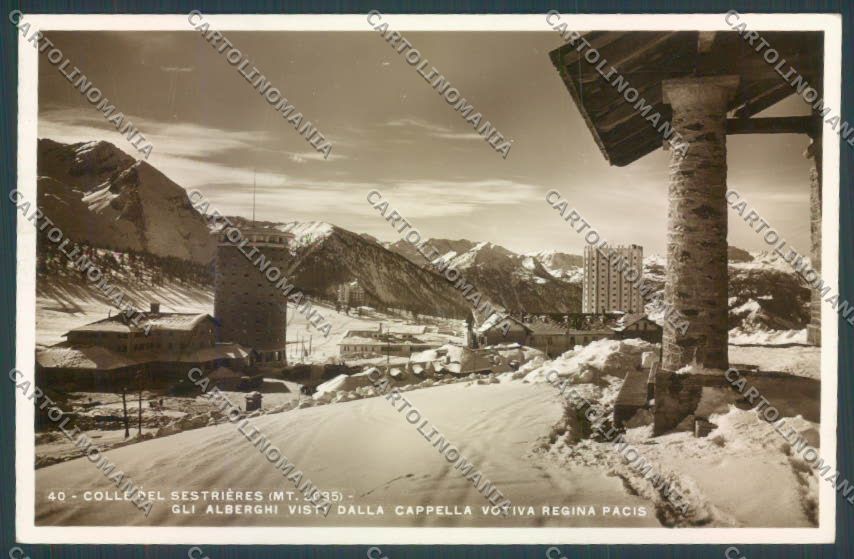 Torino Sestriere Foto cartolina ZT1250 – fronte