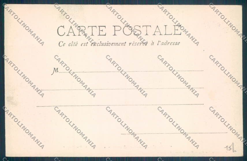 Torino Claviere Monginevro Napoleone cartolina ZT1264 – retro