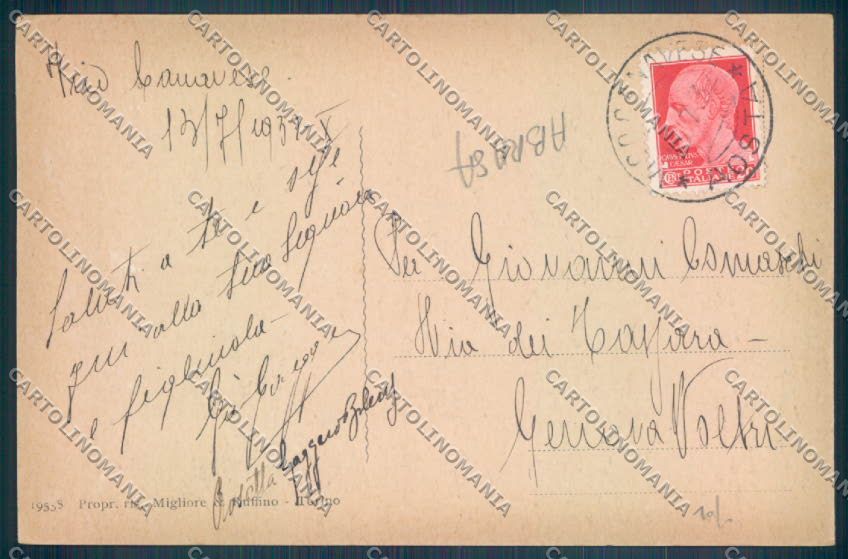 Torino Vico Canavese Novareglia ABRASA cartolina ZT1272 – retro