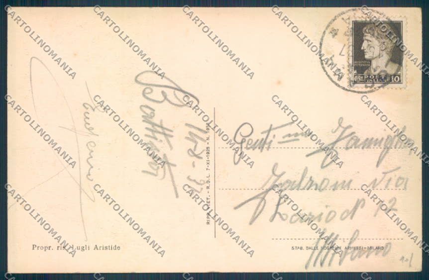 Torino Locana cartolina ZT1291 – retro