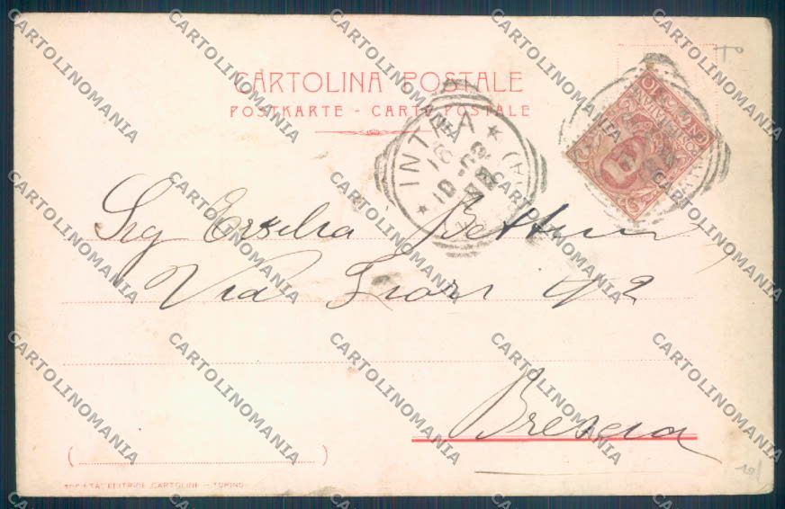 Torino Rivarossa cartolina ZT1293 – retro