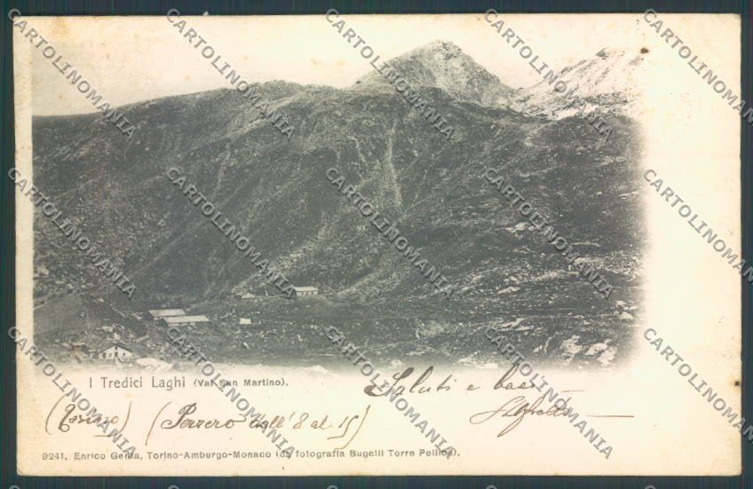 Torino Val San Martino cartolina ZT1308 – fronte